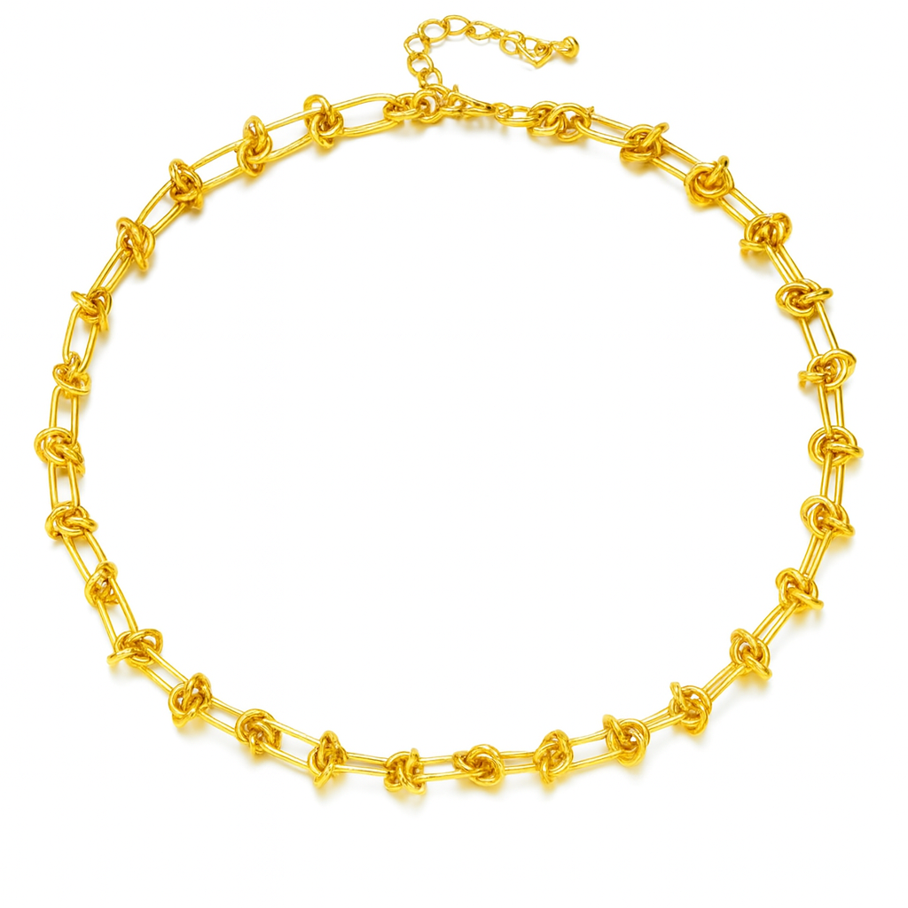 Tied Up Chain Necklace
