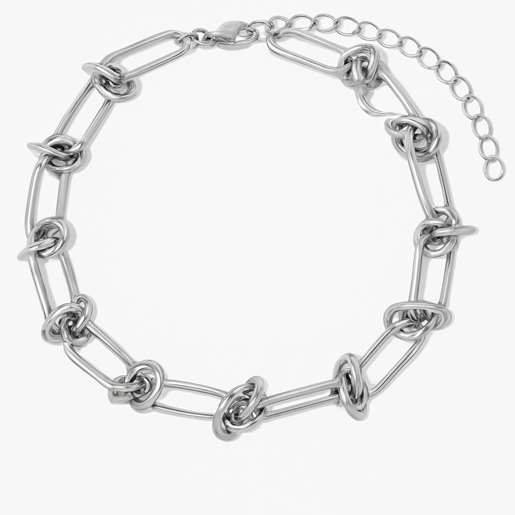 Tied Up Chain Bracelet