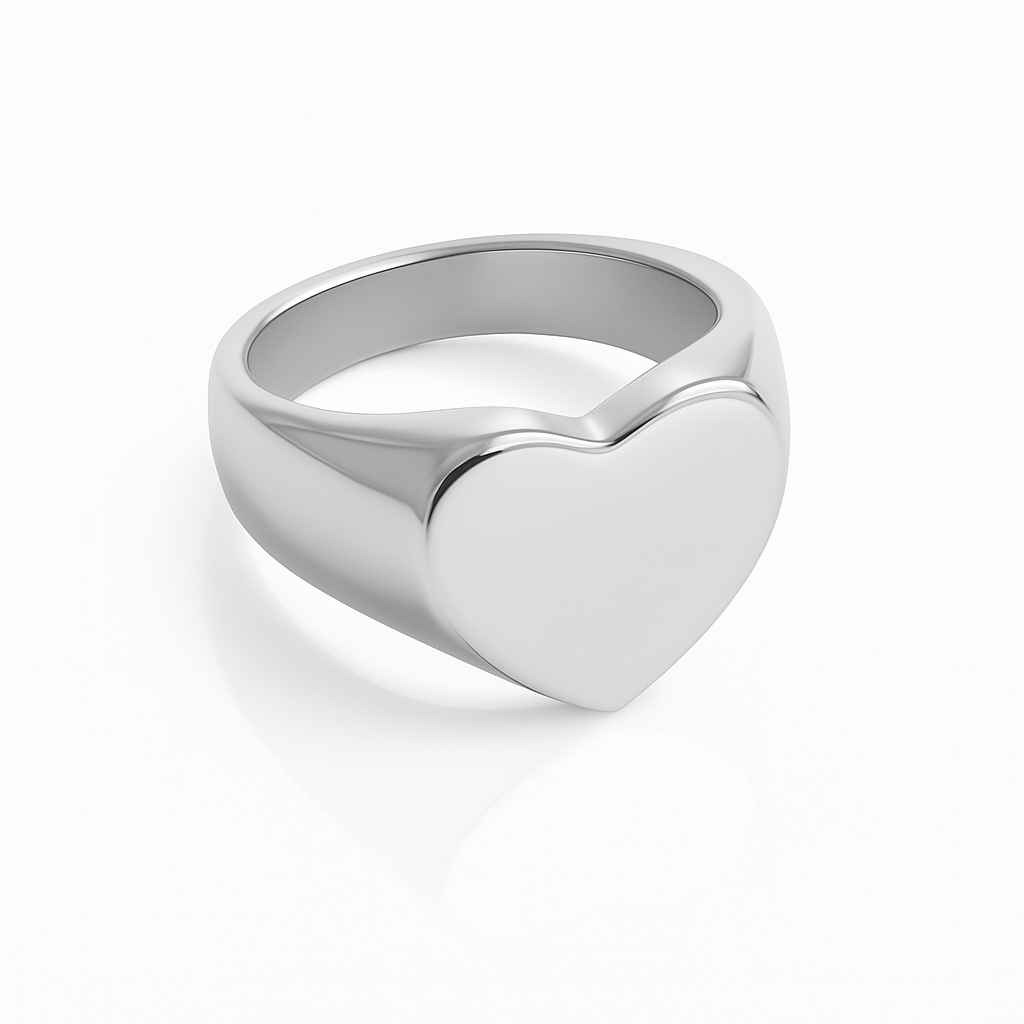 Heart Signet Ring