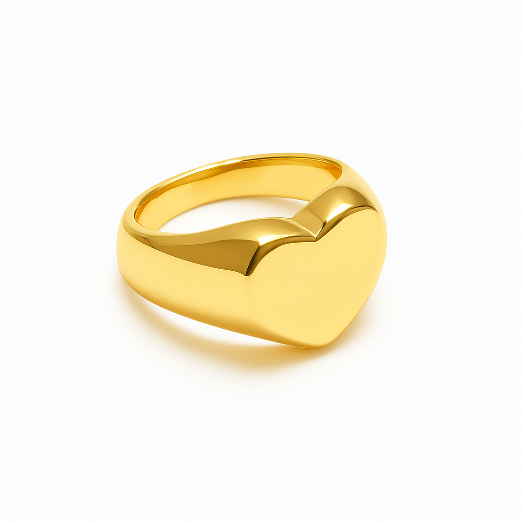 Heart Signet Ring